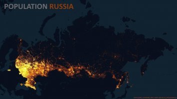 Эти карты показывают правду о плотности населения Земли