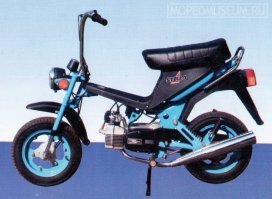 Почему была? У меня и сейчас стоит в гараже такая, только с чешским двигателем и коробкой-автоматом, уже на современных номерах, 650 км на спидометре.