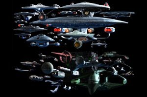 Да что там дредноуты и линкоры, вот имперский флот.