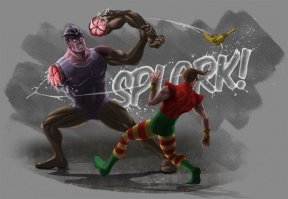 Да каких только клоунов в этой киновселенной еще не было ..... их там , как у дурака - фантиков !