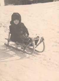 Зимние катания на санках в СССР