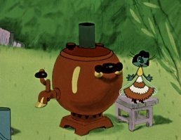 И самовар тоже она.