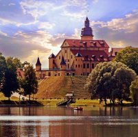 А вот моя Родина.Замок в Несвиже в Беларуси.