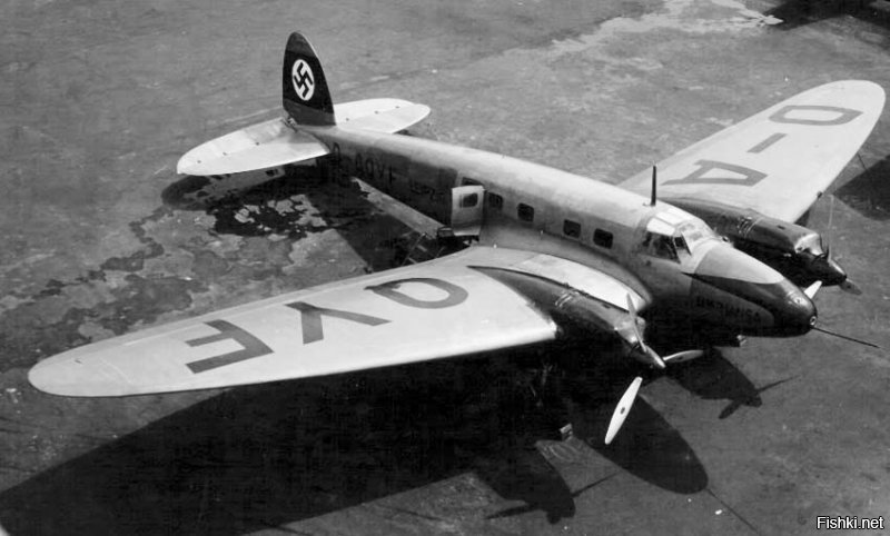 He-111 изначально был тоже пассажирским.