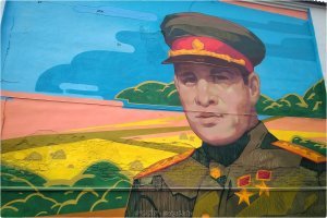 Вера Волошина, Юрий Двужильный, И.Д. Черняховский, В.П. Чкалов. Кемерово