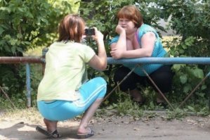 Человек с фотоаппаратом