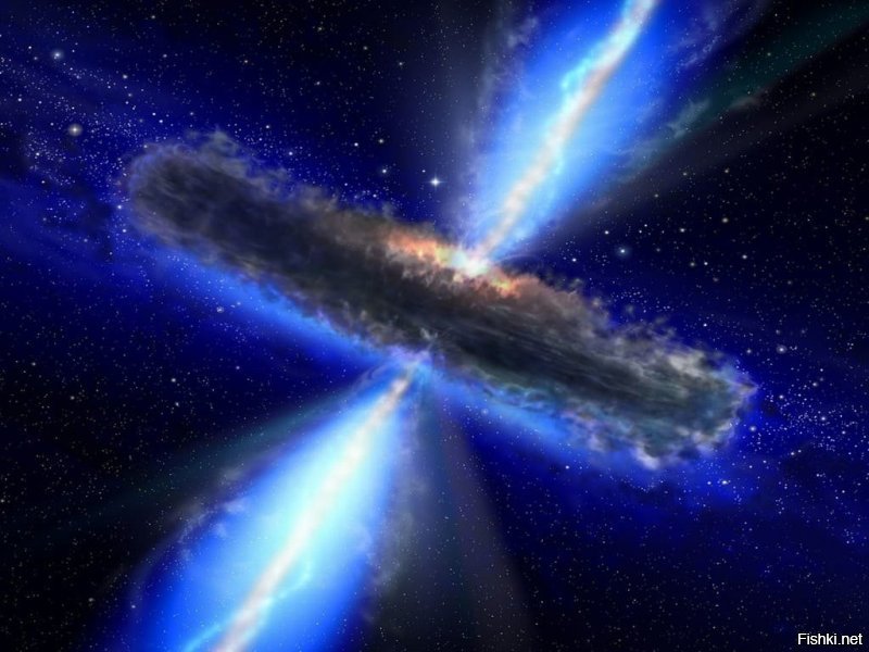 Квазары самые яркие объекты во Вселенной, а не черные дыры.