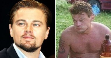 Вот похож на Ди Каприо.. А то воротник задернул и все