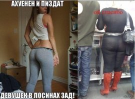 Девушки в лосинах