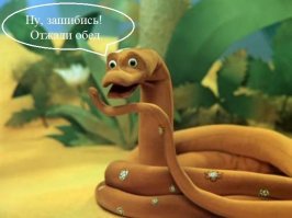 Мужчины спасли бездомного пса от анаконды