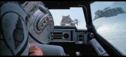 Не ехать, а лететь! Это же кабина истребителя из Звёздных Войн.