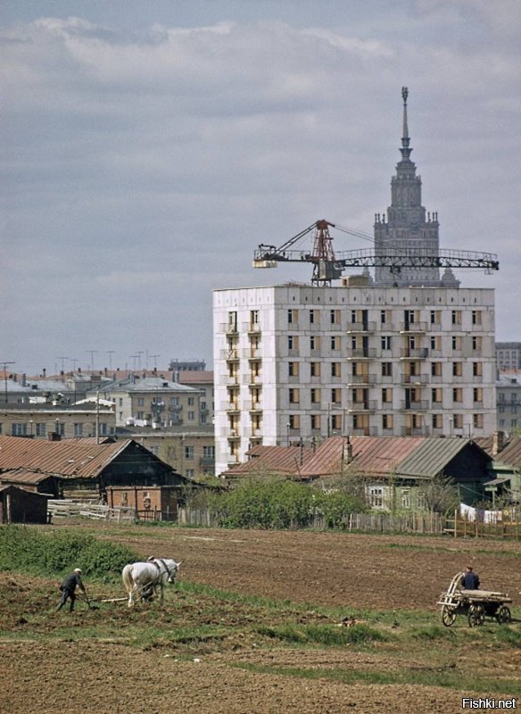 С сохой принял, с сохой и оставил. Оказалось, что на атомной бомбе много не напашешь.