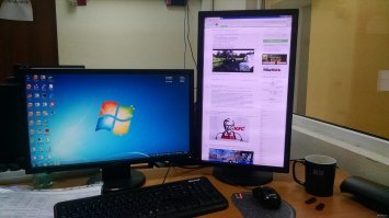 У меня такой моник на работе был)))