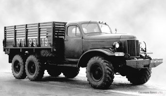 ЗИЛ-157 на бездорожье  был предельно крут.