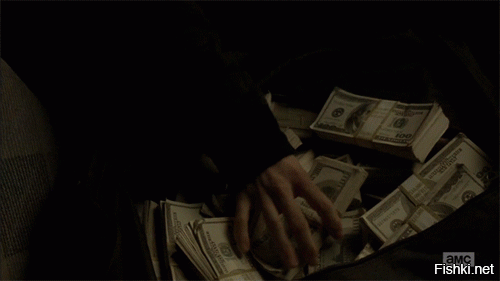 Аттракцион невиданной щедрости: американец ограбил банк и разбросал деньги посреди улицы