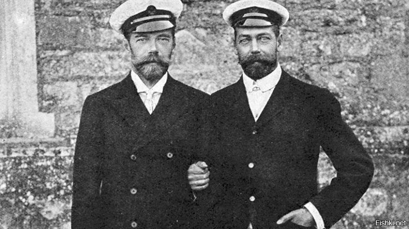 Николай II и Георг V. Найди отличия.