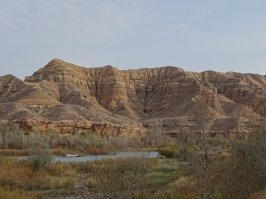 Начало Чарынского каньона в Алматинской области.