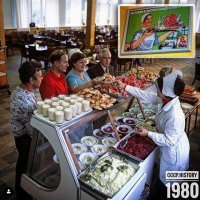 А я помню такие столовки, 50 копеек стоил обед, и наедался от пуза и все продукты натуральные