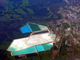 Дык пожалуйста: Башкирия, г.Стерлитамак, очистные сооружения ОАО "Сода". Чем не Мальдивы, такой воздух исключительный, особенно по утрам...