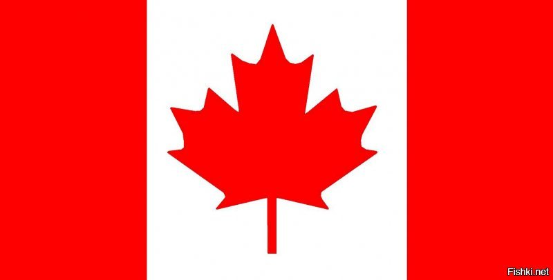 Что  скрывается  за листочком  флага   канады?
флажок  ку-клукс -клана!