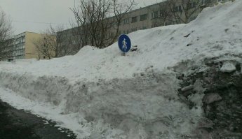 Это знак "Пешеходная дорожка", а не остановка.