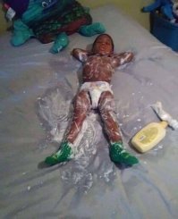 Попытка стать белым?