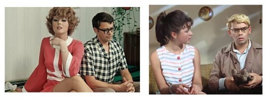 Мне Леонид Куравлёв нравится - везде шикарно играет, сложно поверить, что один и тот же актёр. Ну и Наталью Селезнёву хочется отметить - совершенно разная в "Наваждение" и в "Иван Васильевич меняет профессию". 

А вообще, с каждым годом советские актёры играют всё лучше и лучше......