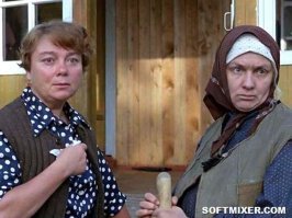 А почему вы не упомянули ещё более эффектное преображение жены Дяди Мити-Бабы Шуры??? Ведь на самом деле Наталья Тенякова, жена Юрского Была на 10! лет моложе Дорошиной, которая исполняла роль  Надюхи. И грим в той роли не главное! Как она ходила, жестикулировала, говорила... Ведь многие до сих пор не знают, что в то время ей было только 40 лет, а играла бабулю возраста хорошо за 60, если не больше. Сравните по фото Дорошина (Надюха) и Баба Шура(Тенякова). И послелние фото Собственно сама Тенякова в роли Бабы Шуры и нынешнее время.