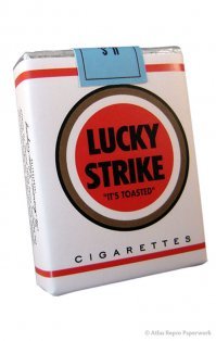 К описанию можно добавить сигареты Лаки страйк.