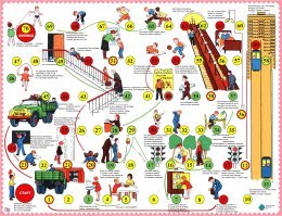 Игра - ходилка "С утра до вечера".