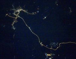 Космонавт Олег Кононенко заснял российские города с околоземной орбиты