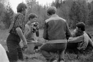 Человек с фотоаппаратом