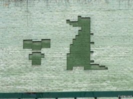 Необычная мозаика из подручных средств