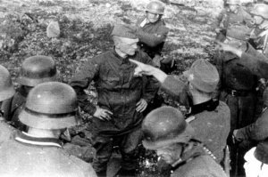 Советский солдат без страха смотрит в глаза Генриху Гиммлеру (1941 год). История, скрытая за кадром