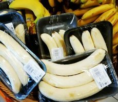 Это скорее лежалые бананы почистили и расфасовали.