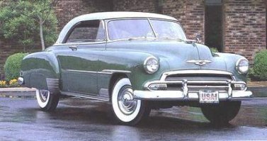 1.Ford Mainline, дебютировавший в 1952 году
2. 1950 Meteor Custom Deluxe Two Door Sedan
3. 1950 Ford Custom Tudor
4.  1951 Chevrolet Styleline Deluxe Bel Air Hardtop