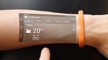 Хрень конечно, но проекционный браслет хотелось бы попробовать..