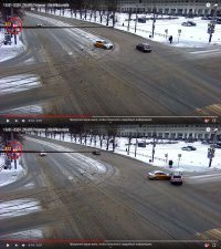Дорожный знак упал на голову пешеходу после ДТП в Перми