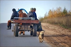 Когда в селе, дороги лучше, чем в крупных городах.