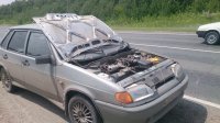 Смотрел, и было такое ощущение, что у него вот-вот капот откроется))))