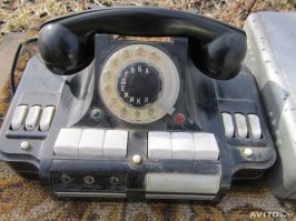 у меня вот такой многоканальный аппарат валялся, пока в музей не отдал