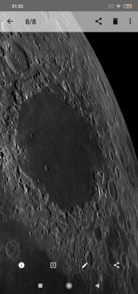 Спасибо Eugen за снимок, вот, смотрите ращмерище, да он кусок луны должен был вырвать как минимум.