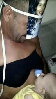 Когда подрастет, познакомит сына с резиновой девчонкой.