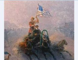 И. К. Айвазовский «Раздача продовольствия», 1892 год. Картина посвящена американской гуманитарной кампании 1891–1892 годов, в помощь голодающей России.