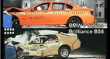 Вы конечно извините, но здесь и невооруженным глазом видно, что скорость BMW раза в два ниже.