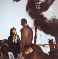 Картина Андрея Мыльникова "Прощание".