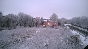 Народ фотографируйте, что у вас за окном