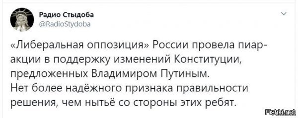 Пользователи соцсетей жестко раскритиковали либералов за хайп на поправках к Конституции