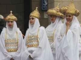 Нужно храмов больше строить!
"Веселиться и ликует весь народ!!!""