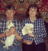 Вместо кота должен быть гусь...